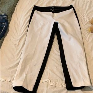 Black & white pants